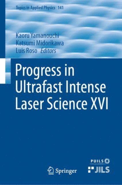 Luis Roso, Katsumi Midorikawa, Kaoru Yamanouchi - Progress in Ultrafast Intense Laser Science XVI, E-bok