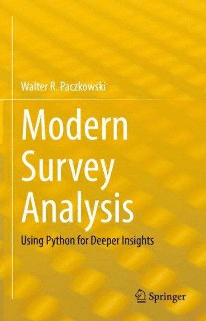 Walter R. Paczkowski - Modern Survey Analysis, E-bok. Tillgänglighet: Lägg i varukorg