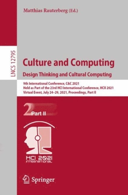 Matthias Rauterberg - Culture and Computing. Design Thinking and Cultural Computing, E-bok