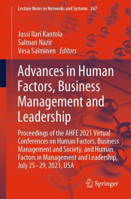 Vesa Salminen, Salman Nazir, Jussi Ilari Kantola - Advances in Human Factors, Business Management and Leadership, E-bok