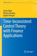 Time-Inconsistent Control Theory with Finance Applications