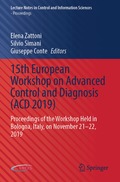 15th European Workshop on Advanced Control and Diagnosis (ACD 2019)