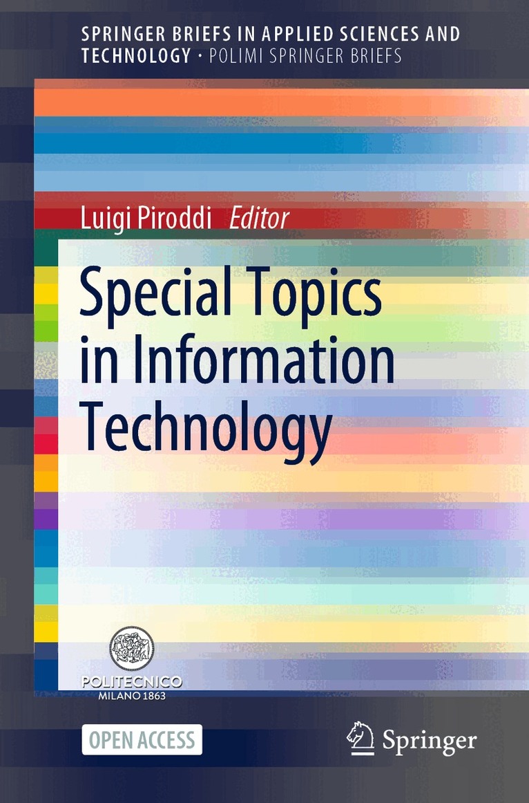 Luigi Piroddi - Special Topics in Information Technology, Häftad