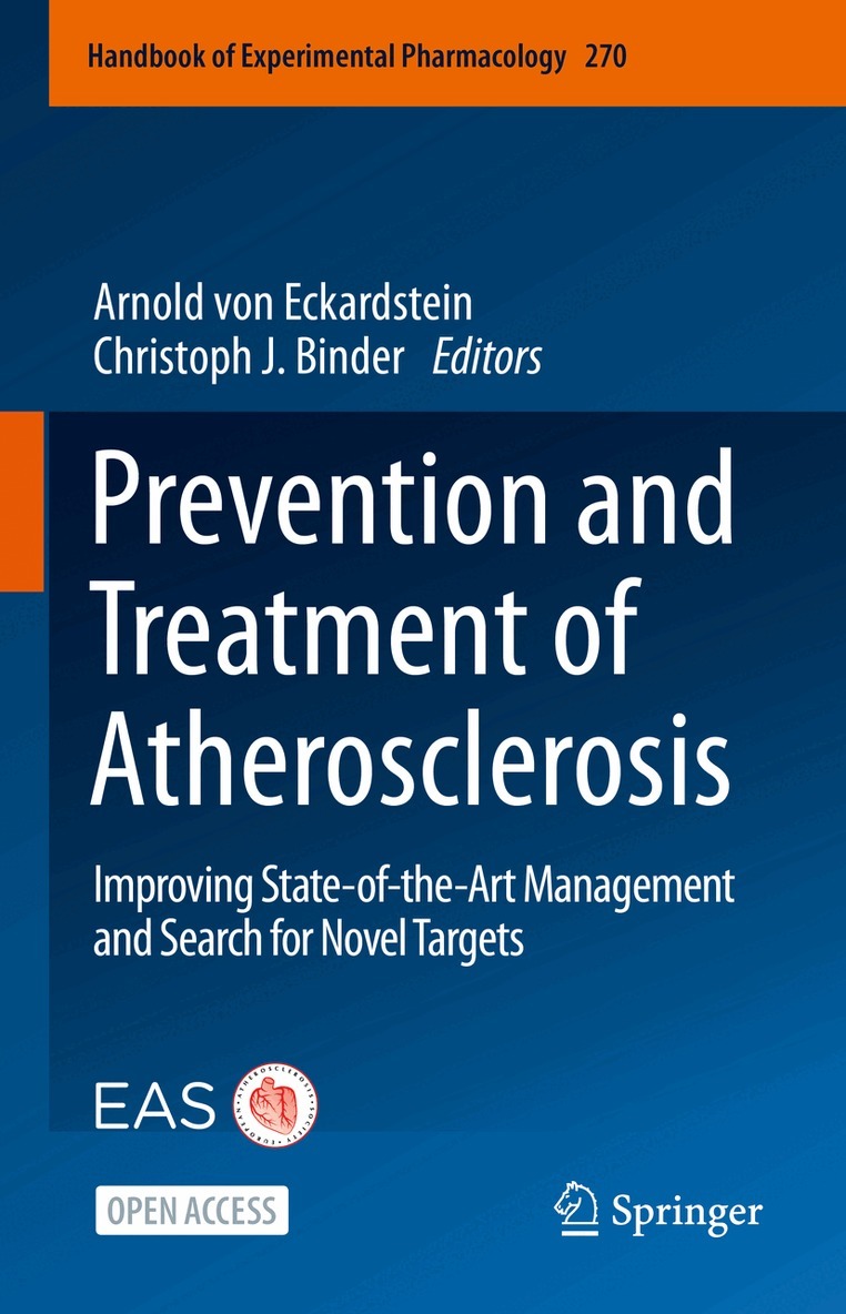 Arnold von Eckardstein, Christoph J. Binder - Prevention and Treatment of Atherosclerosis, Inbunden
