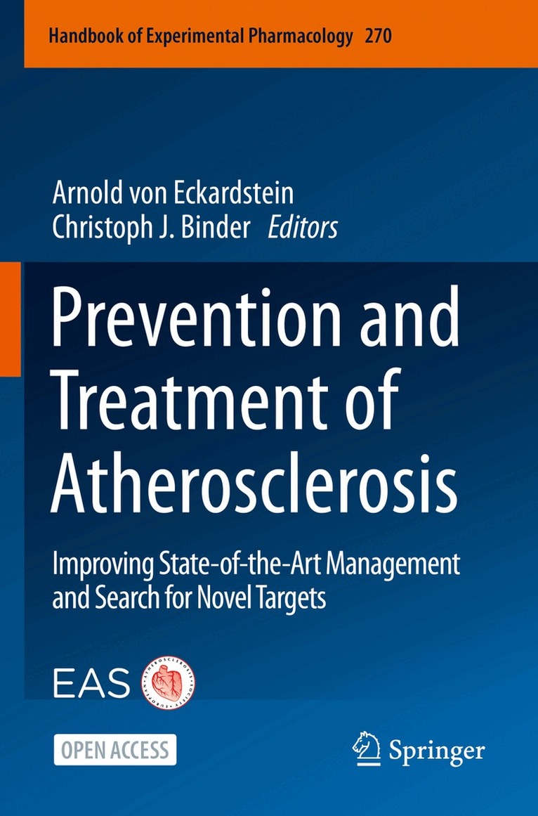 Arnold von Eckardstein, Christoph J. Binder - Prevention and Treatment of Atherosclerosis, Häftad