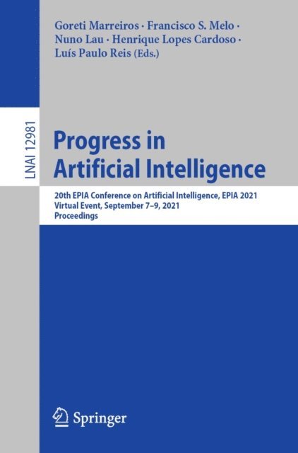 Luis Paulo Reis, Henrique Lopes Cardoso, Nuno Lau, Francisco S. Melo, Goreti Marreiros - Progress in Artificial Intelligence, E-bok