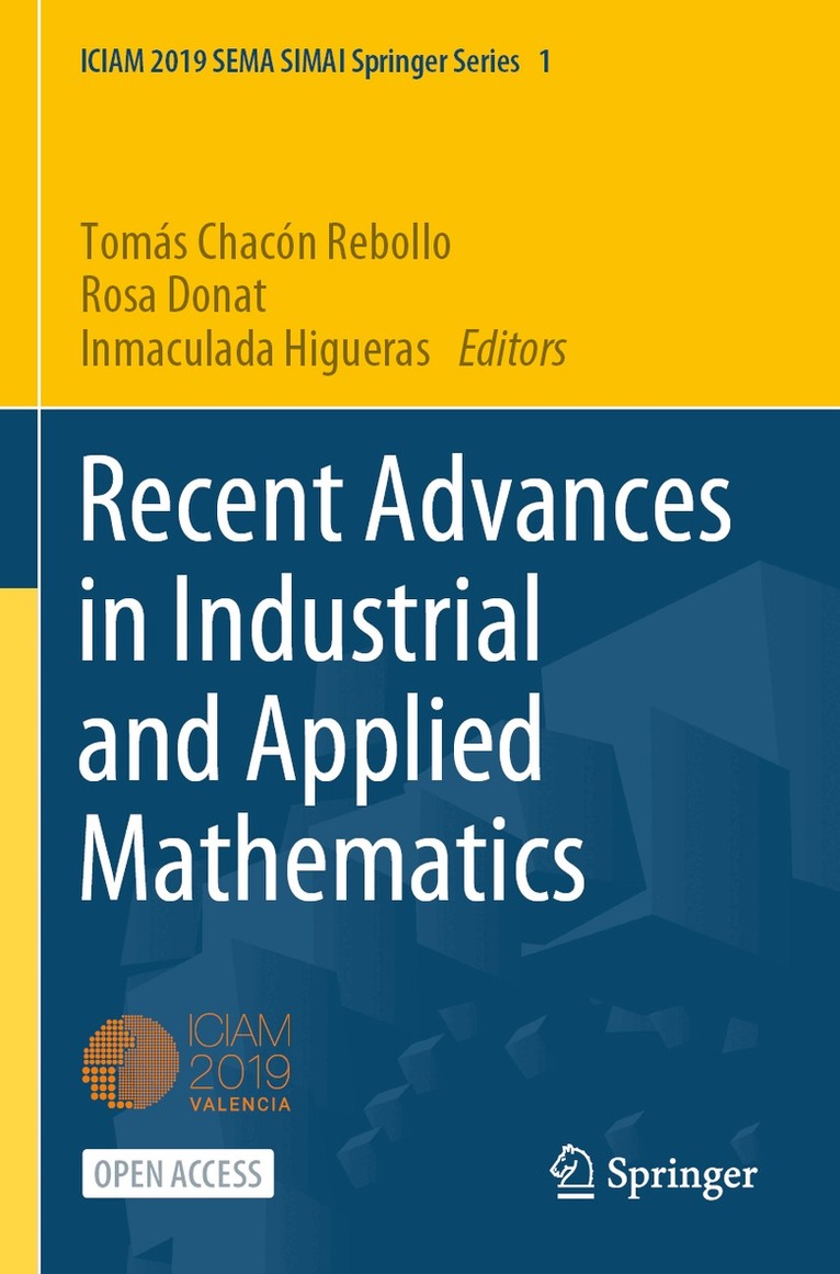 Tomás Chacón Rebollo, Rosa Donat, Inmaculada Higueras - Recent Advances in Industrial and Applied Mathematics, Häftad. Tillgänglighet: Lägg i varukorg