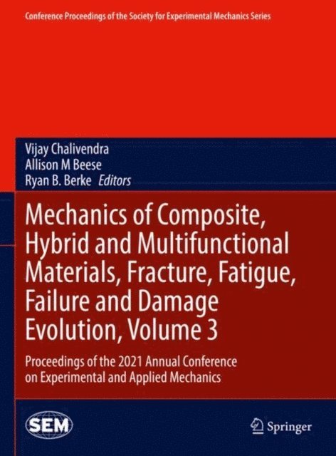 Ryan B. Berke, Allison M Beese, Vijay Chalivendra - Mechanics of Composite, Hybrid and Multifunctional Materials, Fracture, Fatigue, Failure and Damage Evolution, Volume 3, E-bok