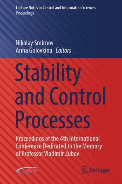 Anna Golovkina, Nikolay Smirnov - Stability and Control Processes, E-bok