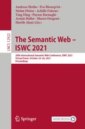 Semantic Web - ISWC 2021