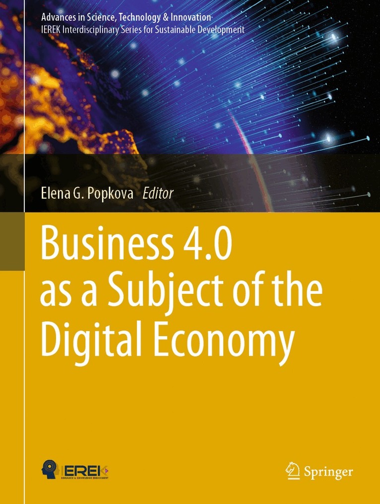 Elena G. Popkova - Business 4.0 as a Subject of the Digital Economy, Övrigt