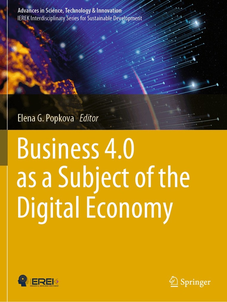 Elena G. Popkova - Business 4.0 as a Subject of the Digital Economy, Övrigt