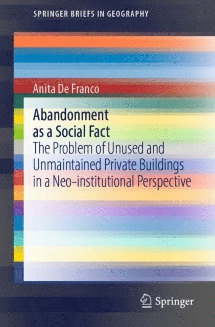 Anita De Franco - Abandonment as a Social Fact, E-bok