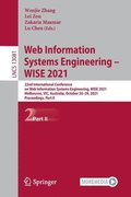 Web Information Systems Engineering  WISE 2021