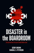 Disaster in the Boardroom