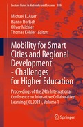 Mobility for Smart Cities and Regional Development - Challenges for Higher Education