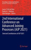 2nd International Conference on Advanced Joining Processes (AJP 2021)