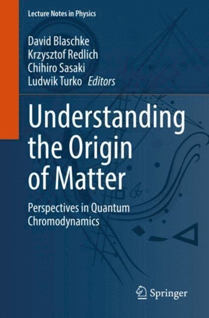 Ludwik Turko, Chihiro Sasaki, Krzysztof Redlich, David Blaschke - Understanding the Origin of Matter, E-bok