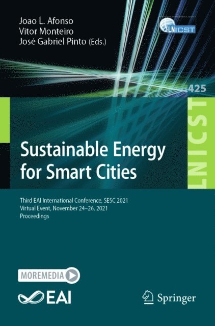 Jose Gabriel Pinto, Vitor Monteiro, Joao L. Afonso - Sustainable Energy for Smart Cities, E-bok