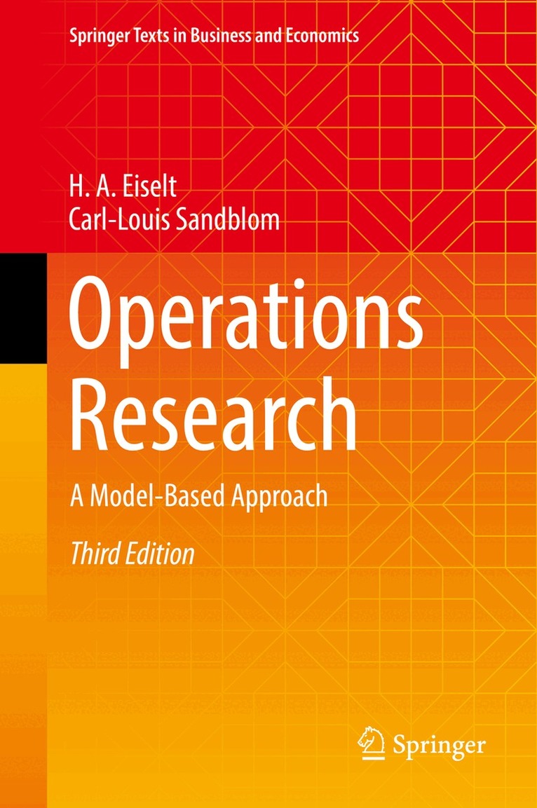 H. A. Eiselt, Carl-Louis Sandblom - Operations Research, Inbunden. Tillgänglighet: Lägg i varukorg