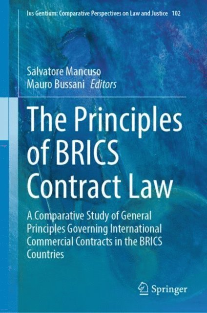 Mauro Bussani, Salvatore Mancuso - Principles of BRICS Contract Law, E-bok
