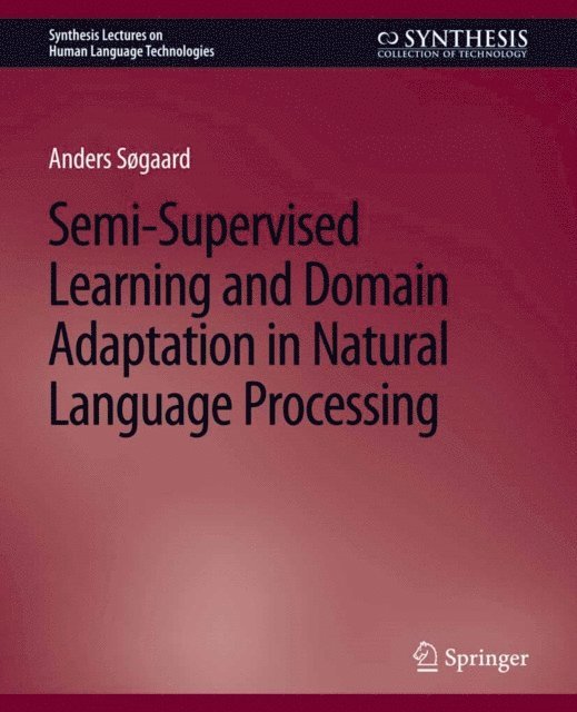Anders Sogaard - Semi-Supervised Learning and Domain Adaptation in Natural Language Processing, E-bok