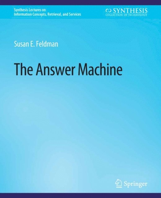 Susan Feldman - Answer Machine, E-bok