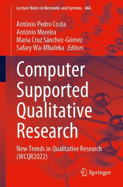 Safary Wa-Mbaleka, Maria Cruz Sanchez Gomez, Antonio Moreira, Antonio Pedro Costa - Computer Supported Qualitative Research, E-bok