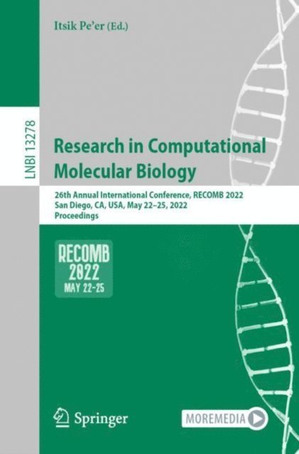 Itsik Pe'er - Research in Computational Molecular Biology, E-bok