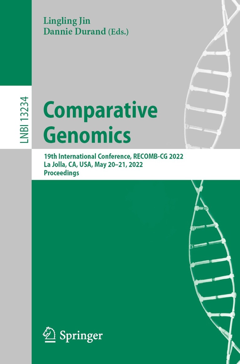 Lingling Jin, Dannie Durand - Comparative Genomics, Häftad