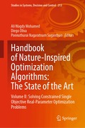 Handbook of Nature-Inspired Optimization Algorithms: The State of the Art