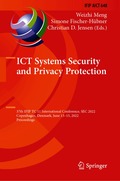 ICT Systems Security and Privacy Protection