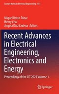Recent Advances in Electrical Engineering, Electronics and Energy