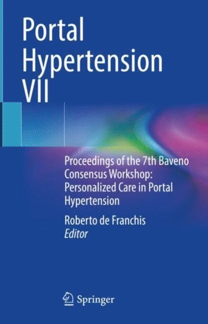 Roberto de Franchis - Portal Hypertension VII, E-bok. Tillgänglighet: Lägg i varukorg