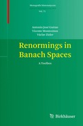 Renormings in Banach Spaces