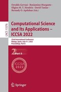 Computational Science and Its Applications  ICCSA 2022