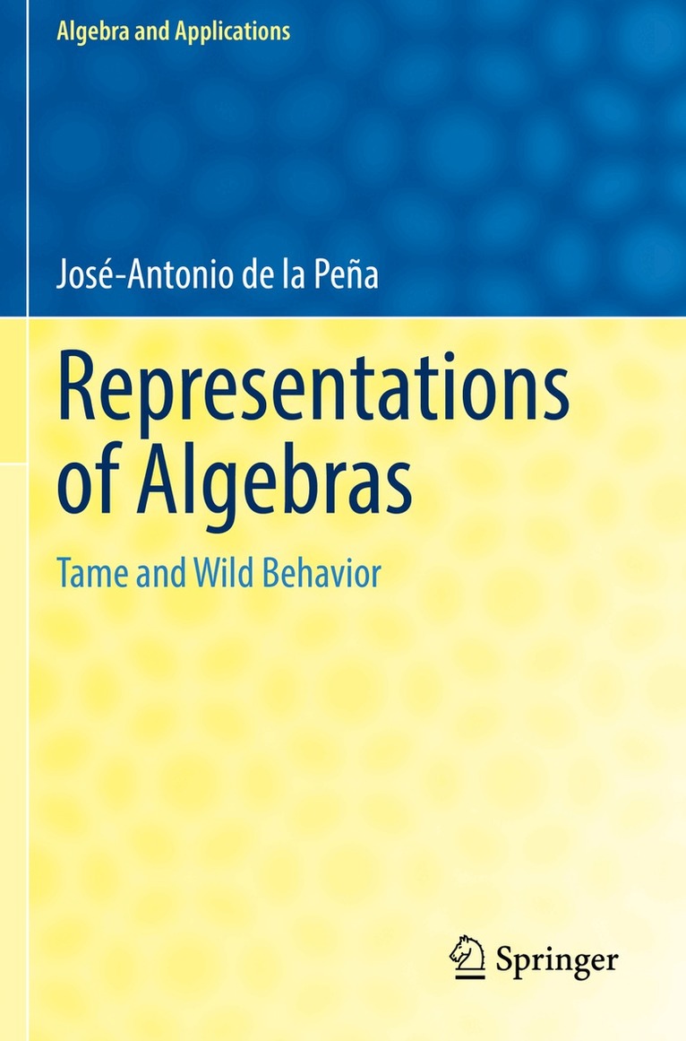 José-Antonio de la Peña - Representations of Algebras, Häftad