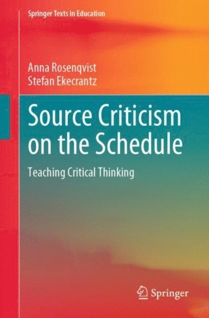 Stefan Ekecrantz, Anna Rosenqvist - Source Criticism on the Schedule, E-bok