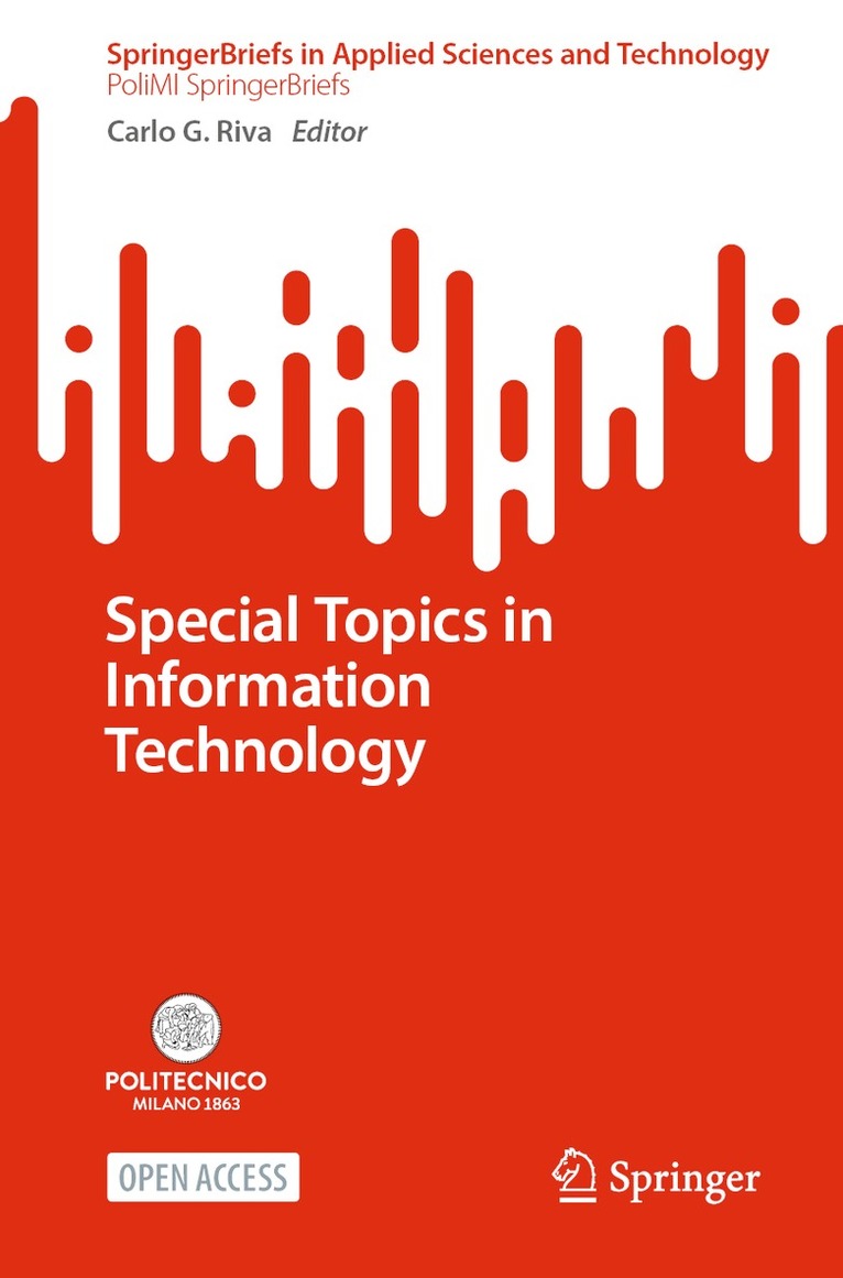 Carlo G. Riva - Special Topics in Information Technology, Häftad