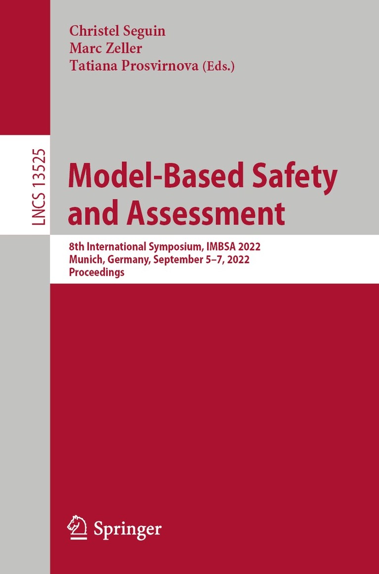 Christel Seguin, Marc Zeller, Tatiana Prosvirnova - Model-Based Safety and Assessment, Häftad