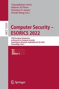 Computer Security - ESORICS 2022