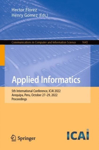 Henry Gomez, Hector Florez - Applied Informatics, E-bok