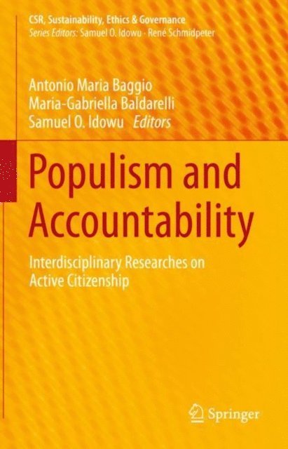 Samuel  O. Idowu, Maria-Gabriella Baldarelli, Antonio Maria Baggio - Populism and Accountability, E-bok