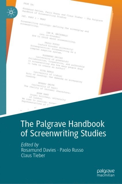 Claus Tieber, Paolo Russo, Rosamund Davies - Palgrave Handbook of Screenwriting Studies, E-bok