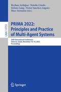 PRIMA 2022: Principles and Practice of Multi-Agent Systems
