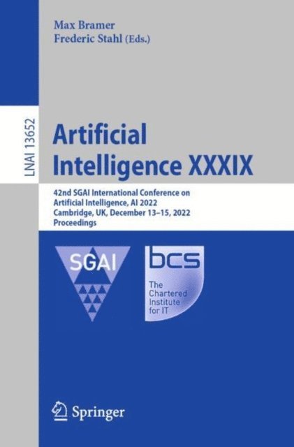 Frederic Stahl, Max Bramer - Artificial Intelligence XXXIX, E-bok