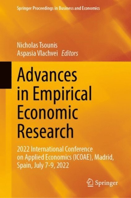 Aspasia Vlachvei, Nicholas Tsounis - Advances in Empirical Economic Research, E-bok