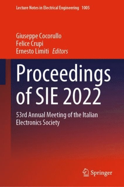 Ernesto Limiti, Felice Crupi, Giuseppe Cocorullo - Proceedings of SIE 2022, E-bok