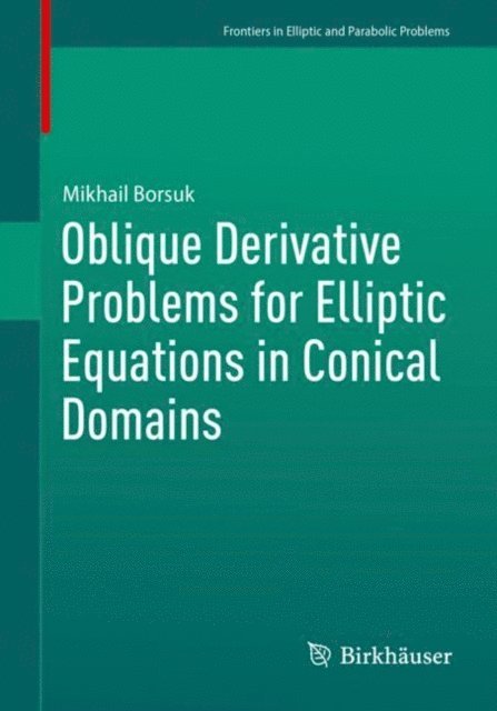 Mikhail Borsuk - Oblique Derivative Problems for Elliptic Equations in Conical Domains, E-bok