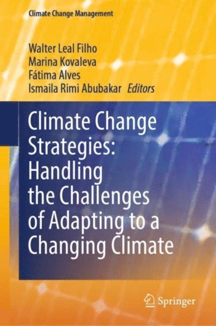 Ismaila Rimi Abubakar, Fatima Alves, Marina Kovaleva, Walter Leal Filho - Climate Change Strategies: Handling the Challenges of Adapting to a Changing Climate, E-bok